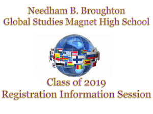 Needham B. Broughton Global Studies Magnet High School