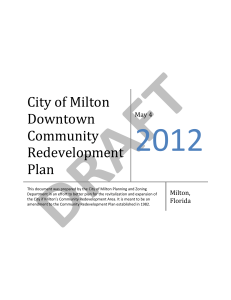 City of Milton Downtown Community