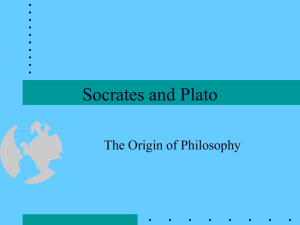 Plato and Socrates