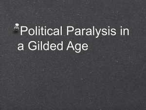 Chp 23 Gilded Age politics presentation