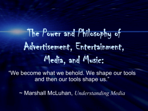The Power and Philosophy of Entertainment, Media, and