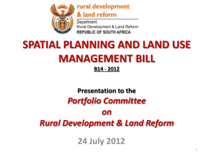Land Use Management