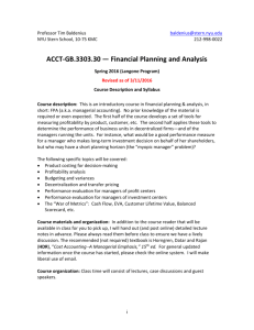 ACCT-GB.3303.30 — Financial Planning and Analysis