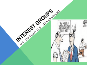 Interest Groups - John A. Ferguson Senior High School
