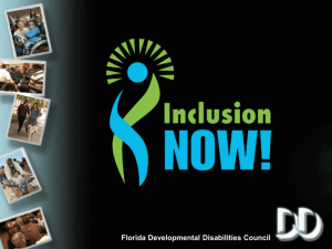Inclusion NOW PowerPoint Presentation