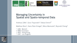 Managing Uncertainty in - DBS