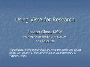 Glass Vista for Research