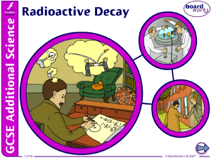 11. Radioactive Decay - science