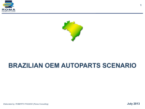 4. Brazilian autoparts industry - 2012