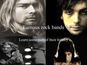 Famous rock bands