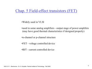 ECE3111FETTransistors