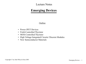 Emerging Devices