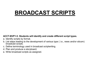 broadcast scripts - Effingham County Schools