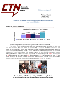 CTN Annual Report for 2011-2012