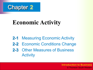 Chapter 2 Economic Activity
