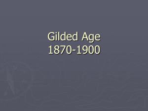 Gilded Age - Tate County School District