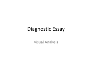 Diagnostic Essay
