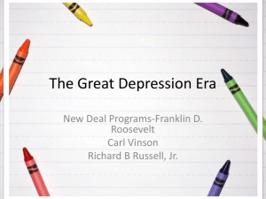The Great Depressionse with study guide