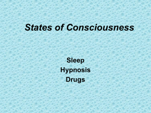 States of Consciousness - AP Psychology Community