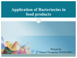 What is Bacteriocin