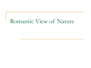 Romantic View of Nature
