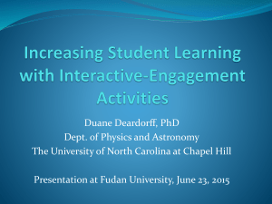 Improving Student Learning with Interactive