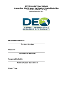 coastal zone management act - Department of Economic Opportunity