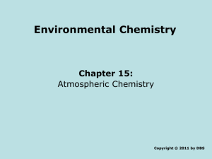 Environmental Chemistry