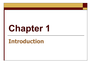 Chapter 1 - Sierra College