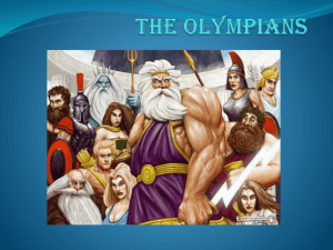 Olympian Gods and Goddesses from Glaeser