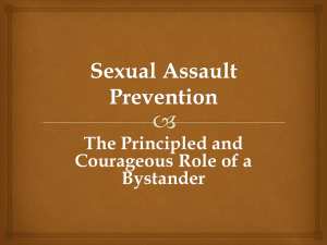 Sexual Assault Prevention