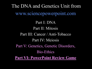 DNA - Science PowerPoints