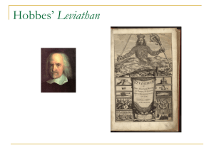 Hobbes' Leviathan