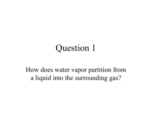 Water activity logic..