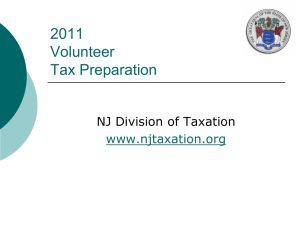 2006 Volunteer Tax Preparation