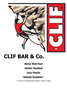 CLIF Bar Case Study