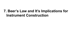 Beer's Laws and It's Implications ppt