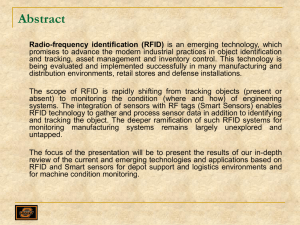 RFID and it's applications