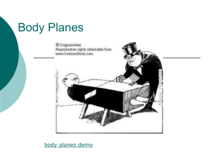 Body Planes - Maine-Math-in-CTE