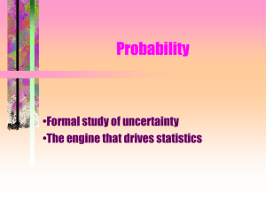 Probability - NCSU Statistics