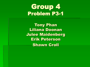 Group 4, problem P3