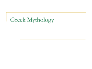 Greek Mythology - Salem City Schools