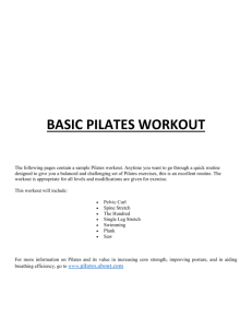 basic pilates workout