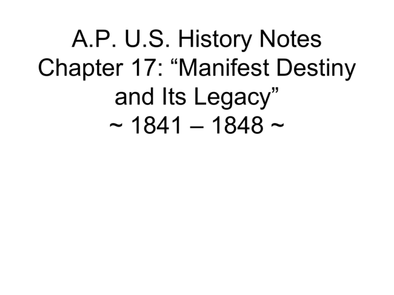 Notes Chapter 17 Phoenix Union High School District