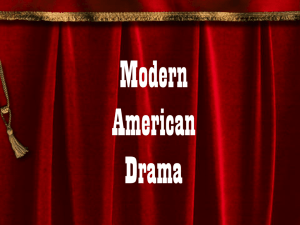 Modern American Drama Powerpoint