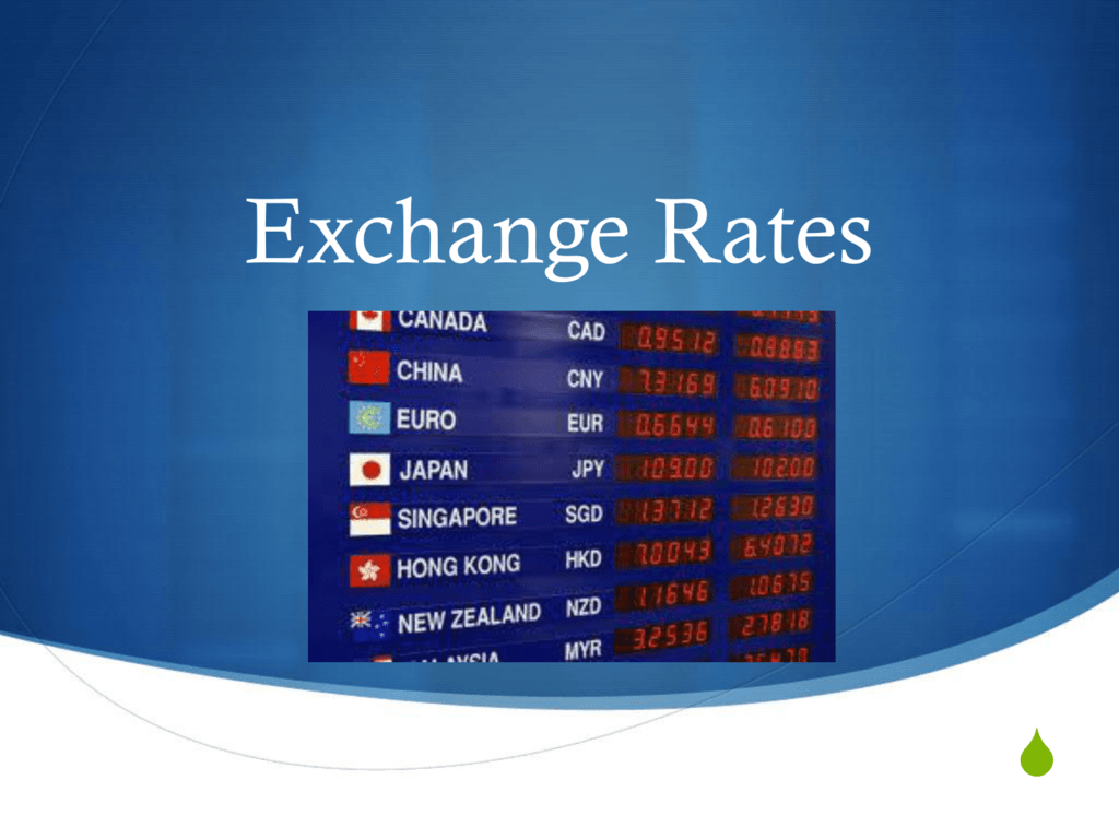 all exchange rate