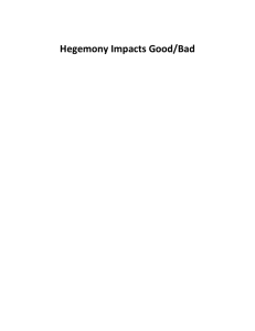 Hegemony Core Supplement – NDI 2012