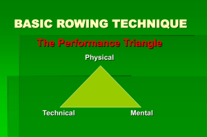 the rowing technique basic rowing technique