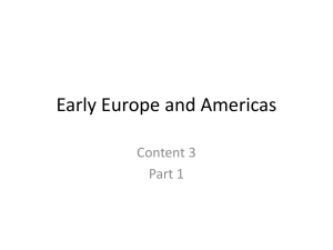 Early Europe & Americas 48-98