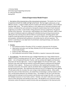 Clinical Observation Model Project_Nolde